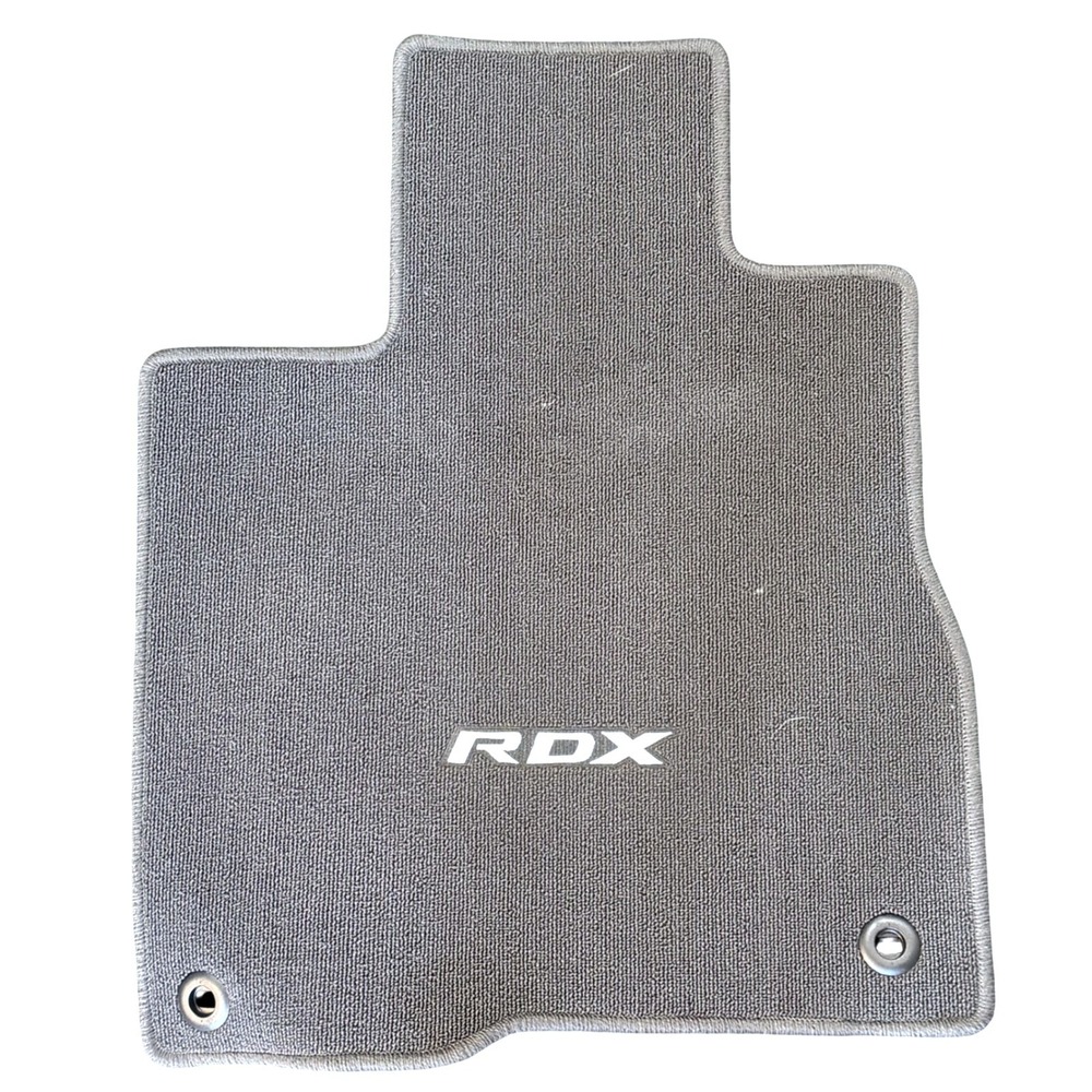Acura RDX Floor Mats Set OEM Gray Carpet 3pc Front Rear SUV Interior Protection